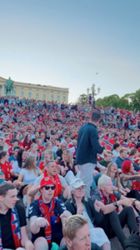 Soccer-Mass 'Viking row', uprooted plants and dented trains as Norway World Cup fans celebrate