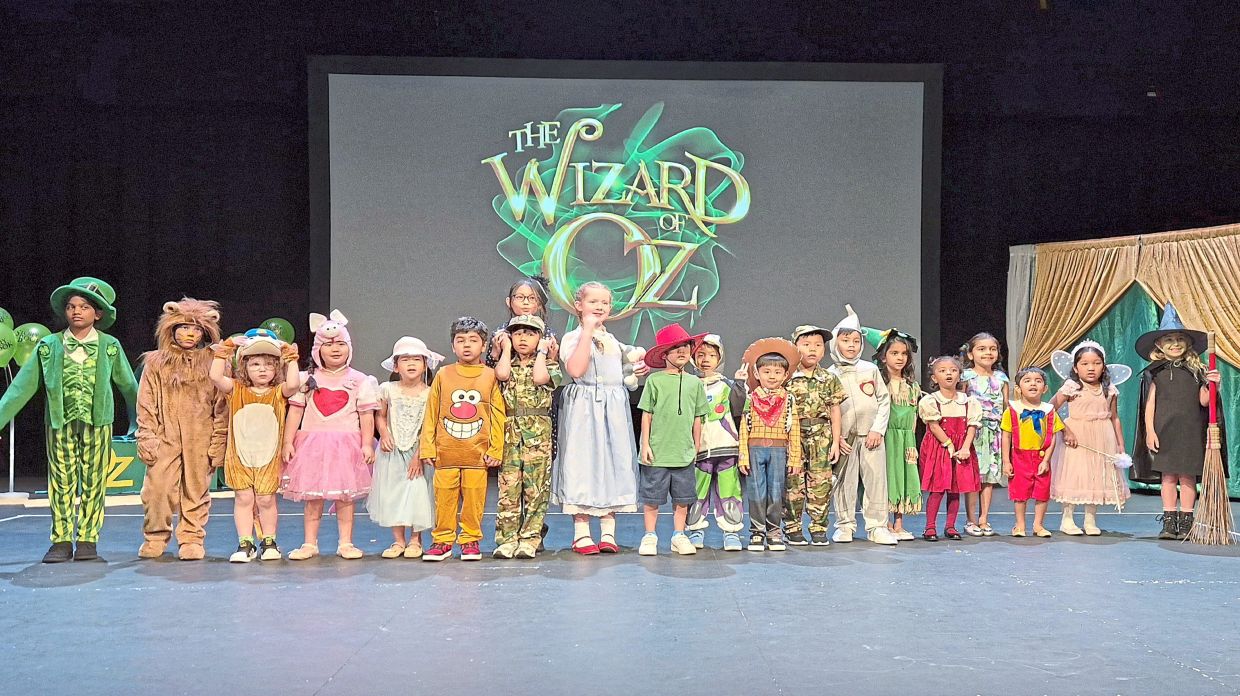 Children as young as four took part in ‘Toy Story’ and ‘Wizard of Oz’ plays.