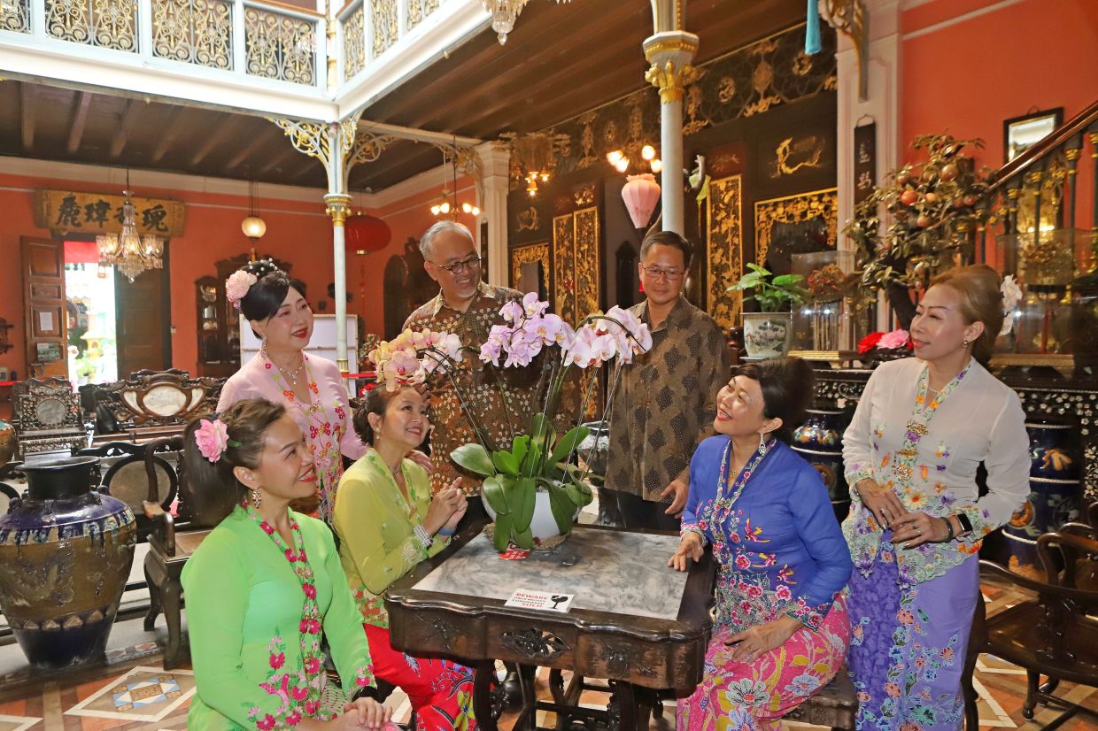 The Peranakan Baba Nyonya are a vibrant community whose heritage reflects a unique blend of Chinese and Malay traditions. Photo: The Star/Lim Beng Tatt 