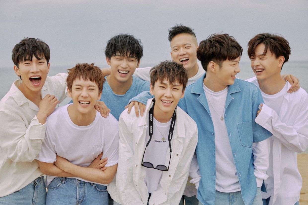 Ilhoon (centre) was a member of BTOB from 2012 until 2020. Photo: Cube Entertainment