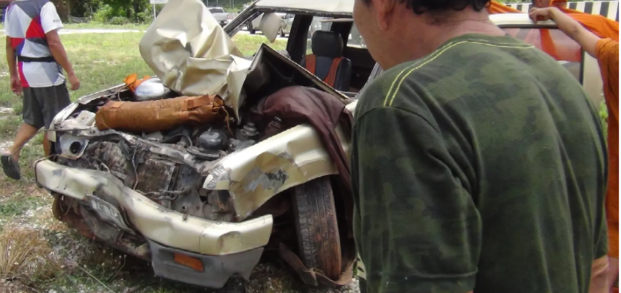Police said the boy had taken his parents' pickup truck without permission before losing control of the vehicle and crashing into the monks. - The Nation/ANN
