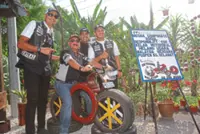 Bikers spend day with rehabilitation centre folk