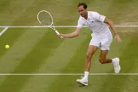 Tennis-Medvedev labours into Wimbledon third round