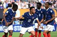 Soccer-France's fearsome attack enters debate over World Cup's greatest forward line