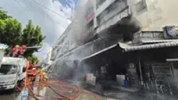Fire razes two shoplots in Penang's Jalan Perak