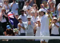 Tennis-So far so perfect for De Minaur as he eyes deep Wimbledon run