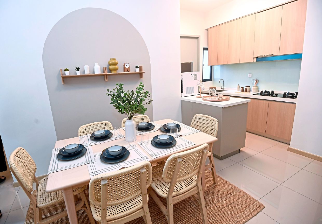 Exclusive bundles pair furniture, fittings and appliances with OSK Property units to meet practical needs.