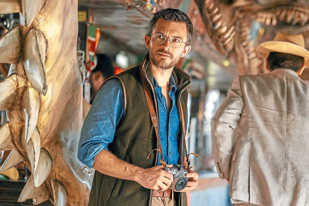 Jonathan Bailey wearing glasses in a film last year became a talking point and a style reference for the fashion crowd. Photo: Handout