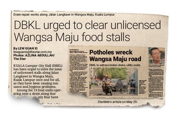 ‘Only six out of 20 roadside traders in Wangsa Maju licensed’
