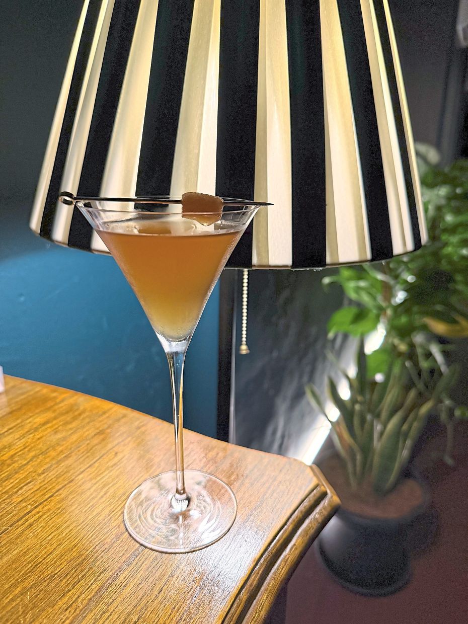 Nomad's Nori Martini is a umami-rich tipple.