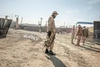 Open war, closed border