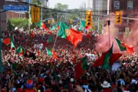 Soccer-One last dance: Portugal and Croatia fans march in Toronto heat to see Ronaldo and Modric