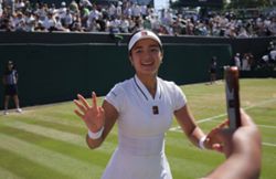 Tennis-Eala's dream run blooms at Wimbledon as she makes history for Philippines
