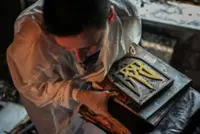 Ukrainian family in Kyiv loses treasured cultural items in Russian attack