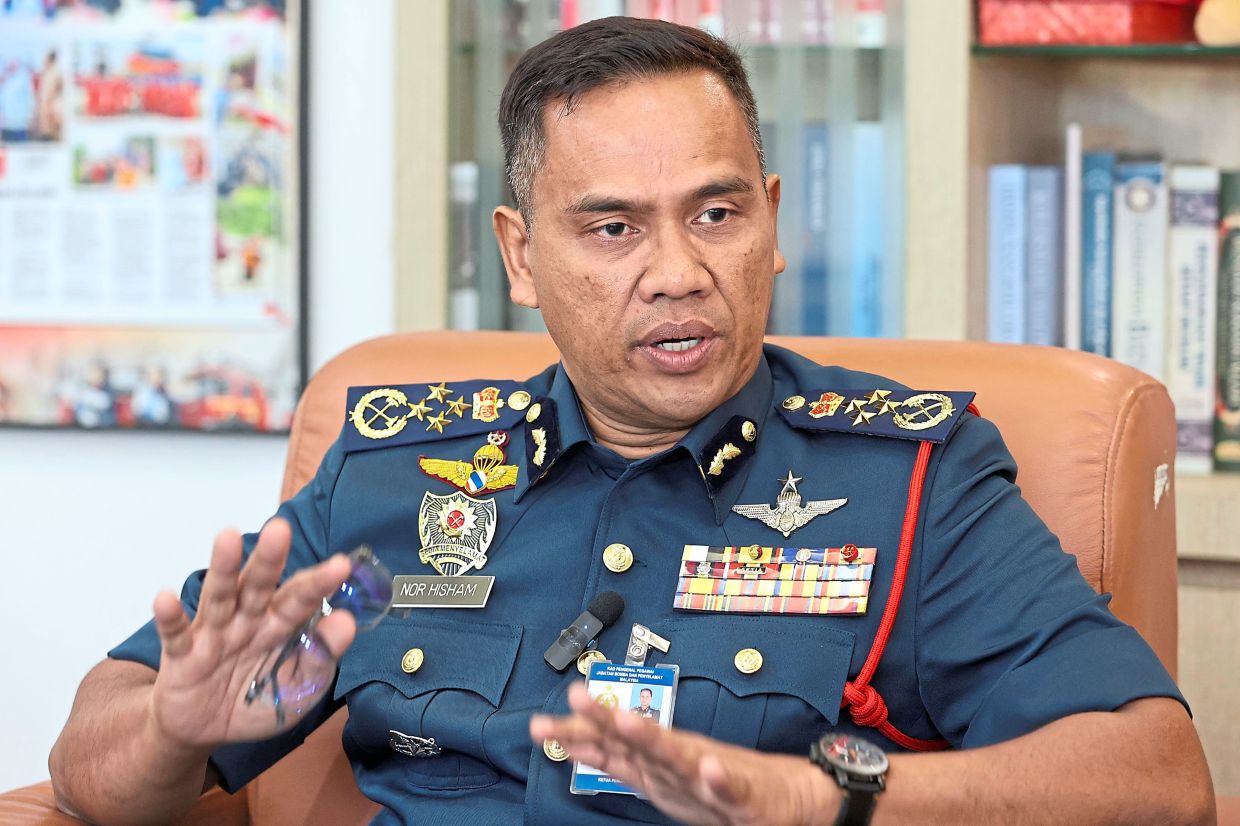 'The El Nino phenomenon has heightened the risk of large-scale fires.' - Datuk Seri Nor Hisham Mohammad