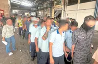 Two factories raided for hiring illegal immigrants
