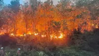 Bushfire threat at its fiercest