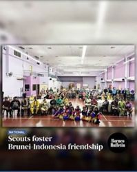 Scouts foster Brunei-Indonesia friendship