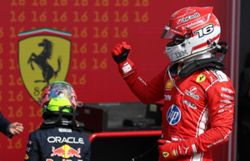 Motor racing-Leclerc wins British GP as F1 leader Antonelli fails to score
