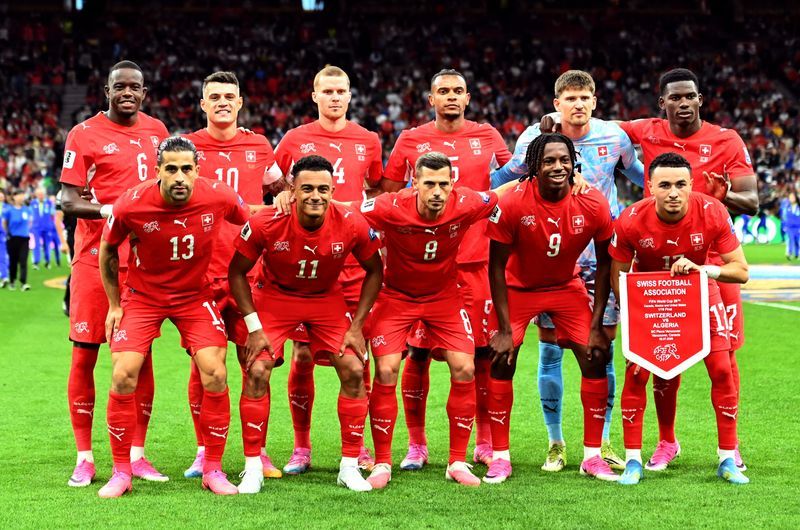 Soccer-Swiss expect toughest challenge yet from Colombia in last 16