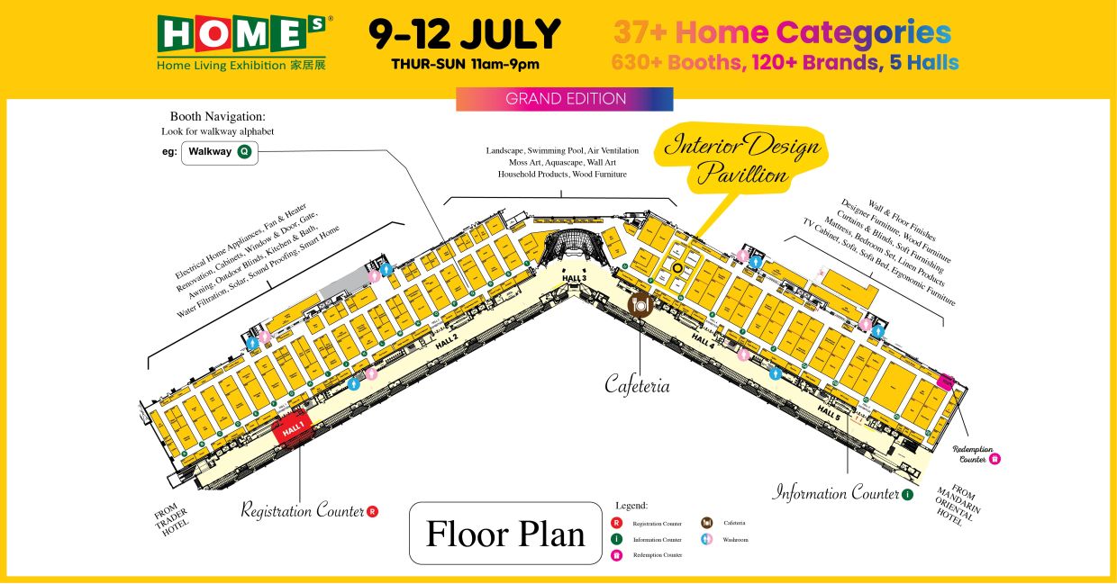 Homeowners can compare over 630 booths, 120 brands and 37 home living categories in one convenient location under one roof to make informed renovation decisions.