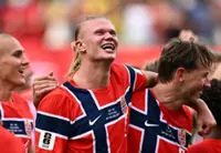 Soccer-Fireworks and a people's party as Norway celebrates World Cup win over Brazil