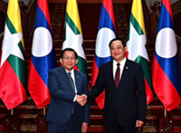 Laos, Myanmar strengthen ties during state visit of Myanmar President