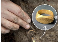 Gold rings around 2,000 years old found during dig at Thailand archaeological site