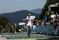 Cycling-Pogacar wins Tour stage three to take yellow jersey from Vingegaard