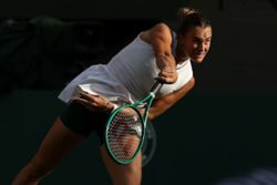 Tennis-I just want to get drunk, Sabalenka says, after Wimbledon exit
