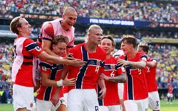Soccer-Haaland double as Norway stun Brazil to reach World Cup quarter-finals