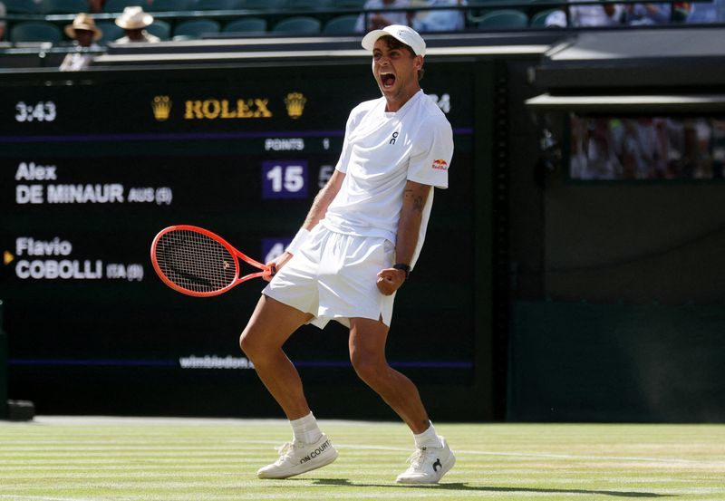 Tennis: Cobolli und Paolini erreichen das Viertelfinale in Wimbledon ...