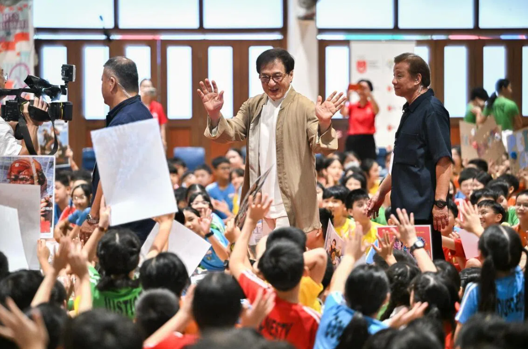 ‘Help others when you’re successful one day’: Action star Jackie Chan ...