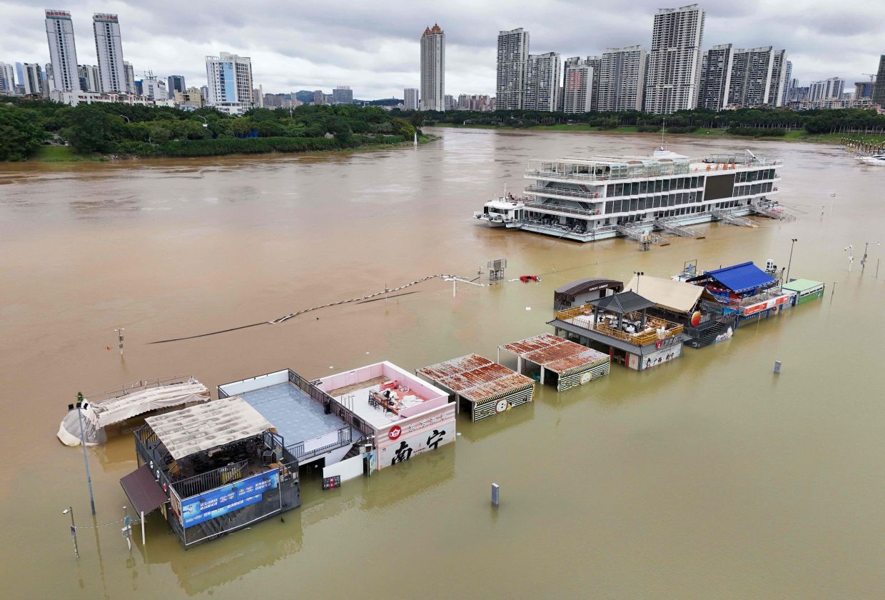 China’s Nanning is on top alert as Typhoon Maysak triggers catastrophic flooding and a reservoir breach