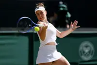 Tennis-Czech rising star Noskova downs Keys to reach first Wimbledon quarter-final