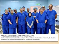 Hospital in Likas successfully separates pair of Siamese twins