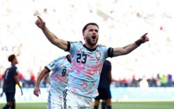 Soccer-There's justice in life, says Raskin after Belgium eliminate US
