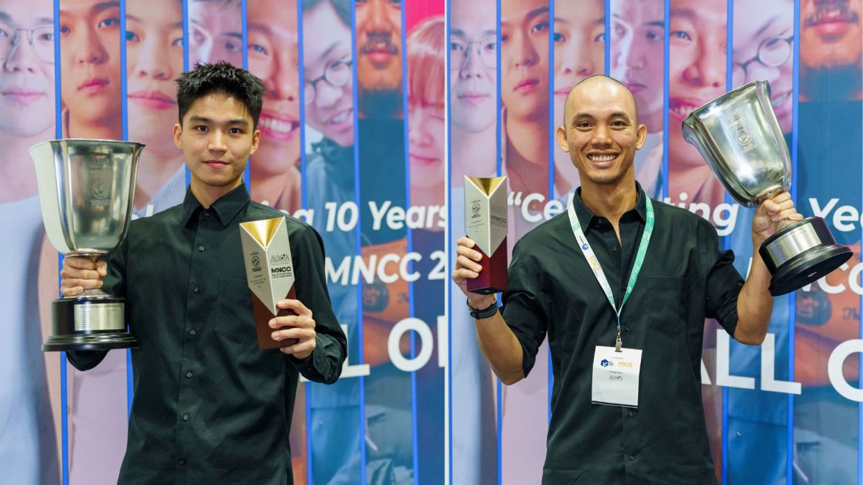 Meet Malaysia’s coffee talents - Chang, first runner-up of the 2026 World Latte Art Championship and Nas, the 2026 World Brewers Cup Champion.