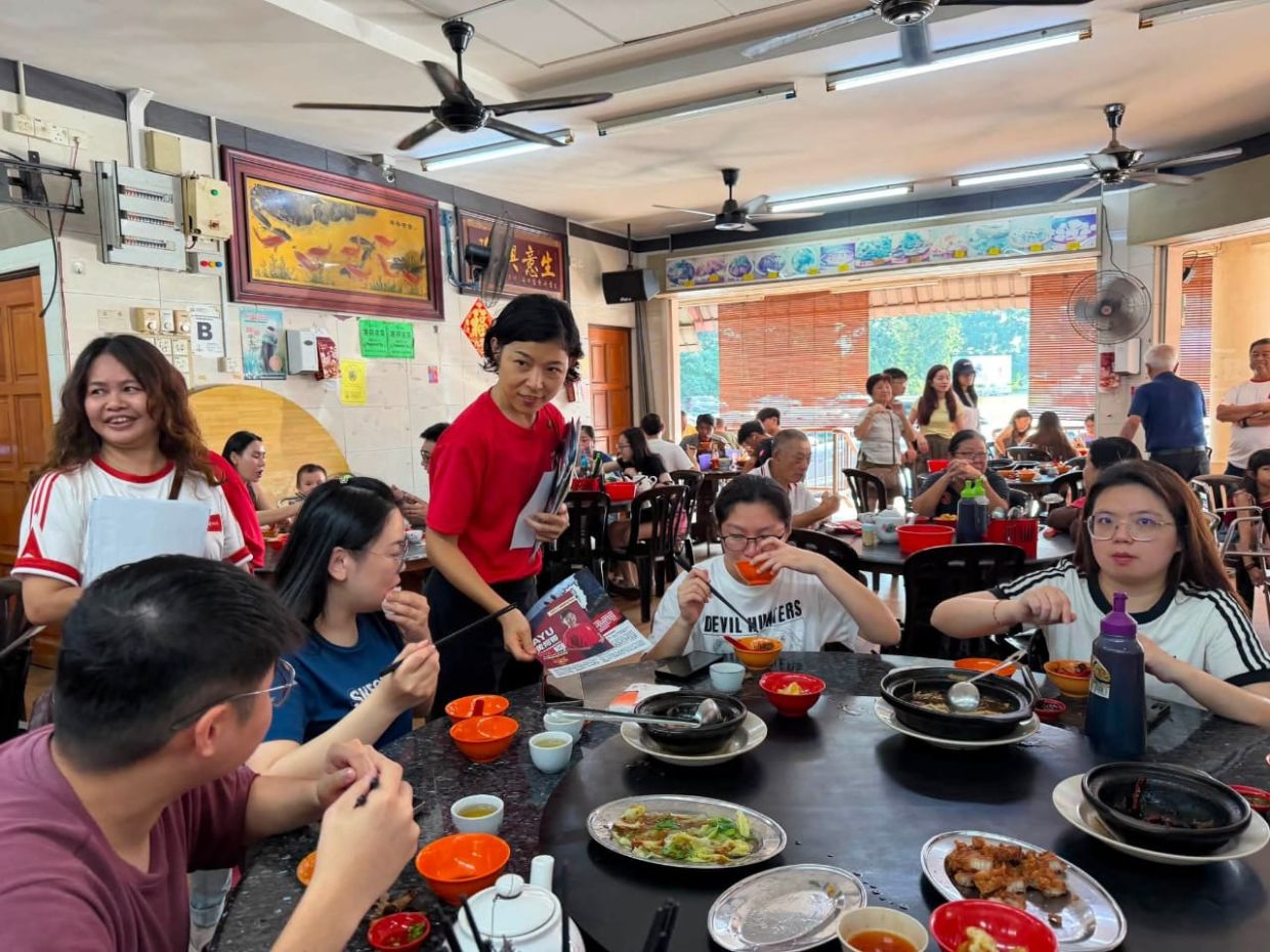 Pakatan candidate Ng Kor Sim.