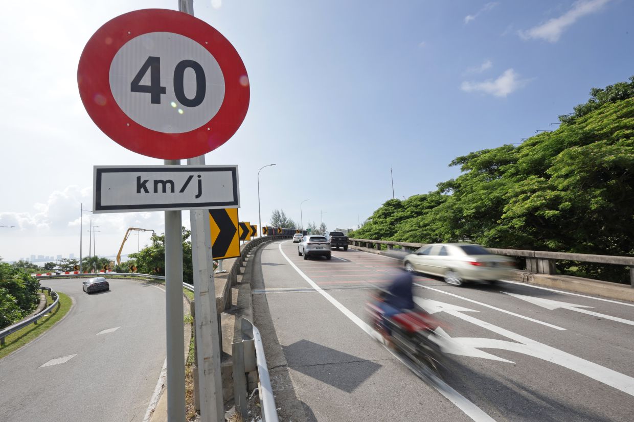 Penang-Fahrer empört über abrupte Geschwindigkeitsreduzierung von 80 km/h ...