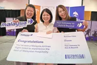 Travel fair visitors win great prizes