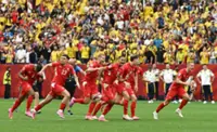 Soccer-Switzerland through to World Cup last eight after shootout win over Colombia