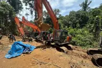 Two illegal gold miners dead in North Sumatra landslide, despite crackdown