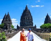 Modi offers prayers at Indonesia's Prambanan Temple, inaugurates restoration project with Prabowo