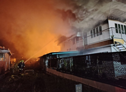 Brunei fire claims child, injures senior citizen