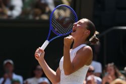 Tennis-Kostyuk makes quick work of Paolini to take Wimbledon semi-final slot
