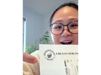 Making her postal vote count