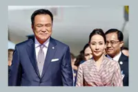 Thai PM Anutin arrives for two-day official visit