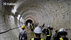 Purple Line tunnel leak sparks urgent inspection after Bangkok downpour