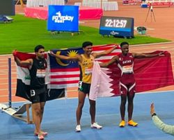 Azeem sprints to his first Asian U-23 Championship gold